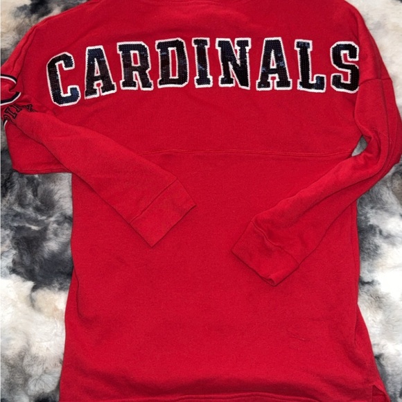 Vs PINK red cardinals long sleeve pullover - Picture 4 of 5
